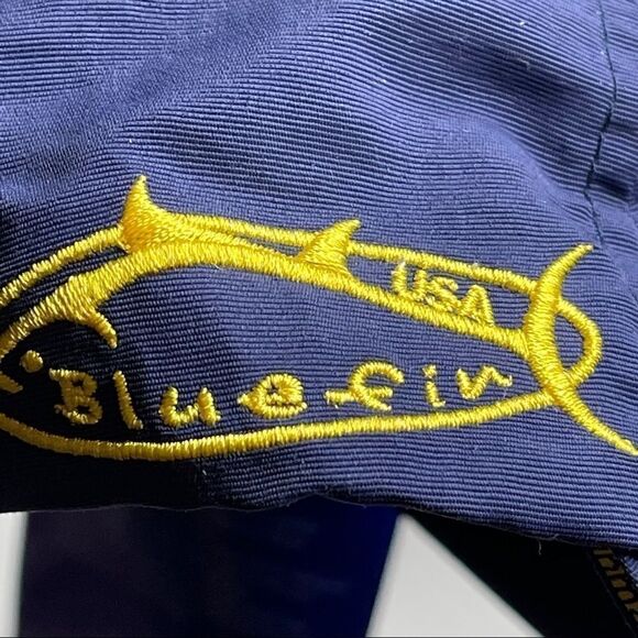 Blue Fin Marlin Blue-Gold Ball Cap - Picture 3 of 6